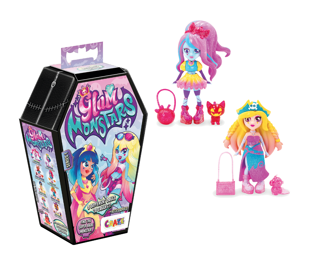 Glam Monstars Sammelfiguren