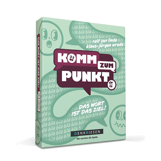 Komm zum Punkt Das Wort ist das Ziel